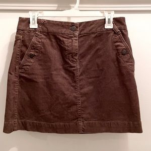 Vintage Y2K J.Crew Women’s Corduroy Mini Skirt Size 4
